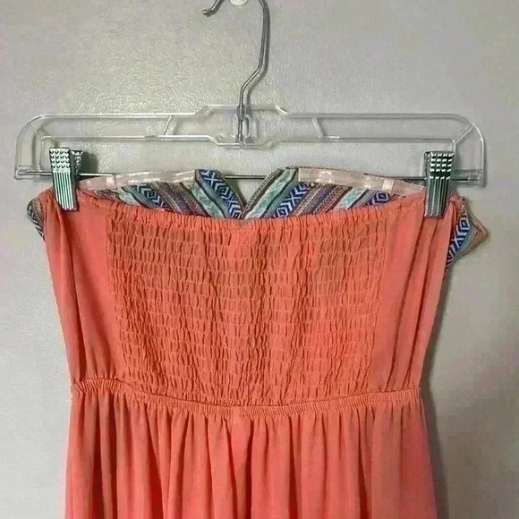 Semi sheer maxi cover up dress - Picture 5 of 8